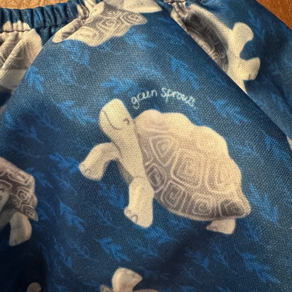 I Play by Green Sprouts Reusable Baby Tortoise Swim Diaper‎ Summer Vacation